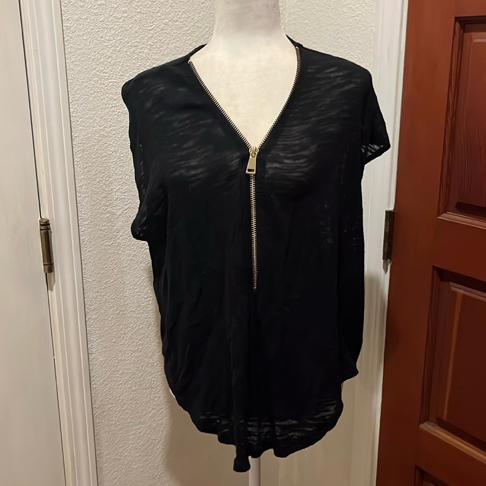 Black sweater shirt
